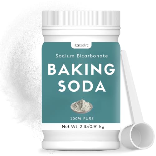 2lb Baking Soda Powder Bulk for Cleaning, Sodium Bicarbonate