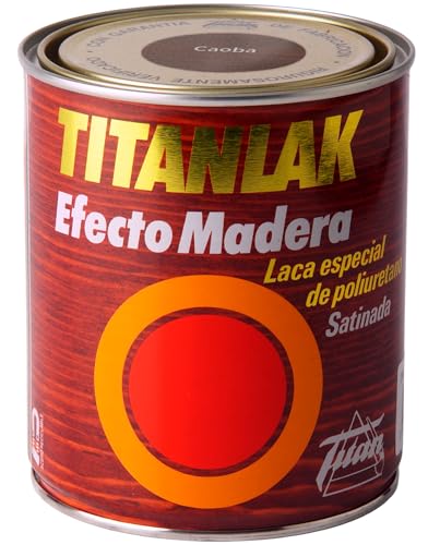 Titanlak Mad.(2803) – Vernice di color Noce, effetto legno, 750 ml