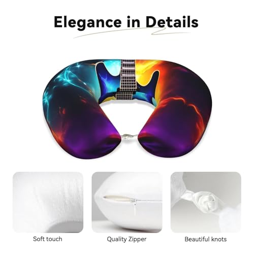 Almohada Ergonómica de Viaje Poliéster Negra miniatura 4