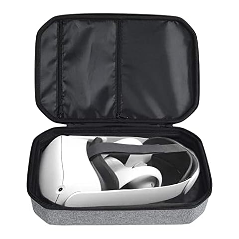 VKBAND Hard Travel Case for Oculus Quest 2 VR Gaming Headset and Controllers Accessories Waterproof Shockproof Carring case Cover
