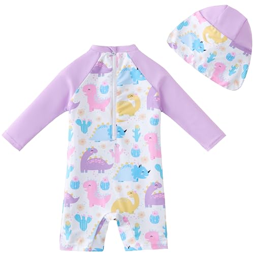 Image of UMELOK Baby Girl Swimsuit Infant UPF 50+ Bathing Suit Size Months