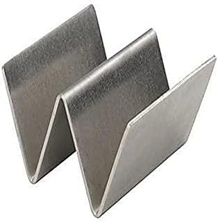 Winco TCHS-12MN, Stainless Steel Taco Holder w/ 1-2 Slots, Tortilla Rack, Metal Hot Dog Holder