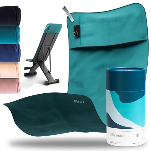 nujë Serviette de Fitness avec Emballage Cadeau I avec Pochette e...