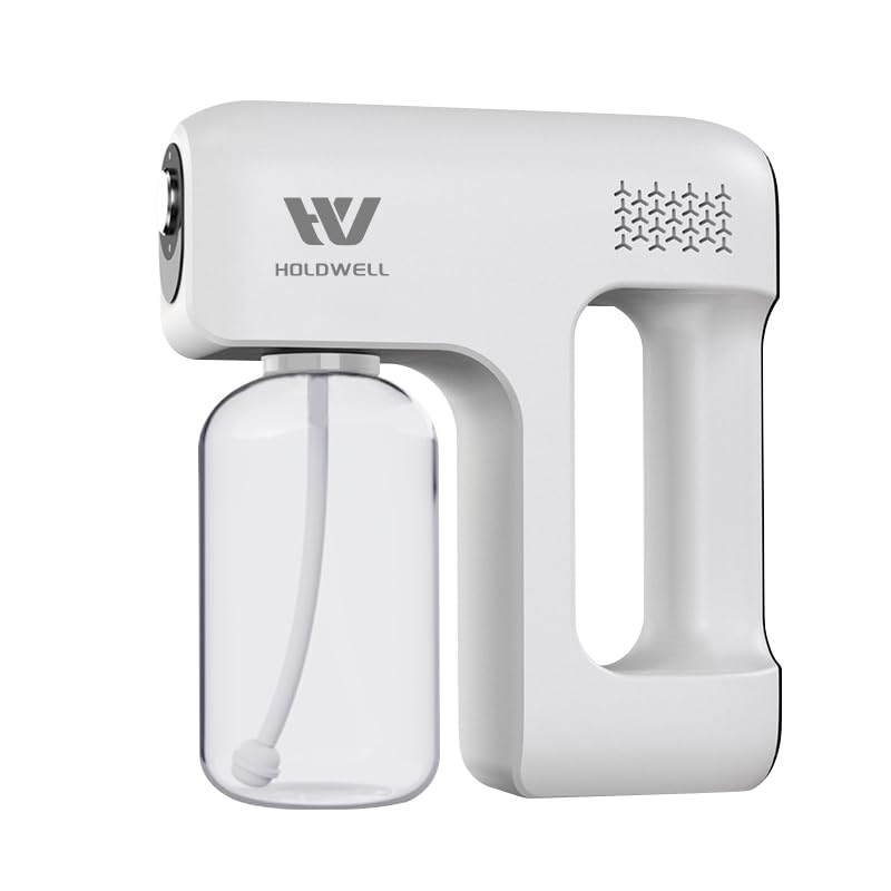 Disinfectant Fogger Machine, Cordless Electric Blue Light Disinfection Gun, Nano Sprayer for Salon/School/Hospital/Home/Office/Car/Gym/High-Contact Item Etc. (Blue)