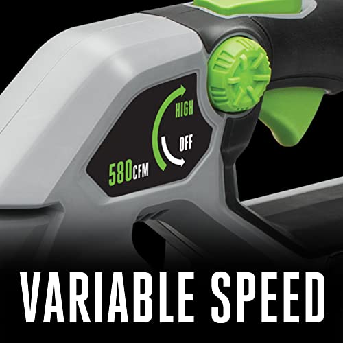 Ego Power+ Lb5800 580 Cfm Variable-Speed 56-Volt Lithium-Ion Cordless Leaf Blower Battery & Charger Not Included #TOP5