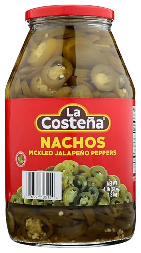 Image of La Costena Nacho Sliced Pickled Jalapenos, 64 Oz Jar