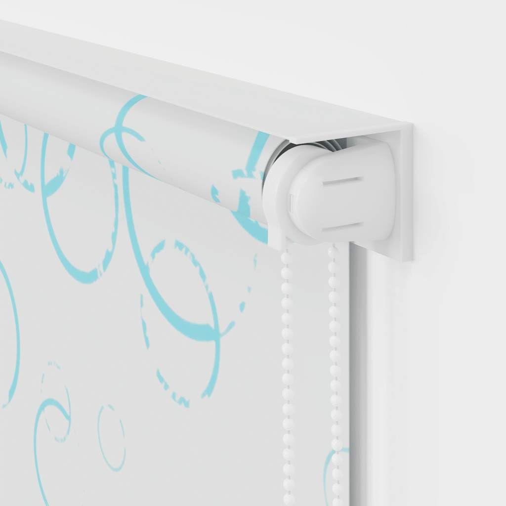 Cortina de ducha enrollable de 120 x 240 cm, diseño de burbujas, 100% EVA con piezas de aluminio, impermeable y de secado rápido, con cordón de tracción a la derecha o izquierda, incluye