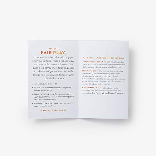 The Fair Play Deck: A Couple's Conversation Deck for Prioritizing What