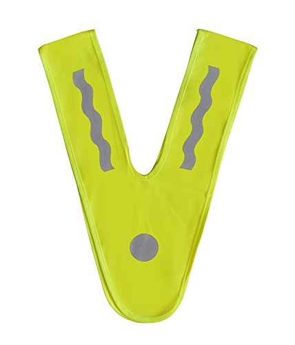 Preisvergleich Produktbild Kinderwarnweste / Sicherheitsüberwurf - Dreieck für Kinder - Einheitsgröße