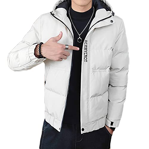 Veste d'hiver matelassée pour homme Legou en coton kaki idéale pour les sorties en plein air