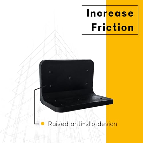 Zzcy 30 Stück Robuste Kantenschutz Winkel aus Kunststoff für Zurrgurte mit Ratsche LKW Kantenschutz Kunststoff Kantenschutz für 25 mm breite Zurrgurte (Schwarz)