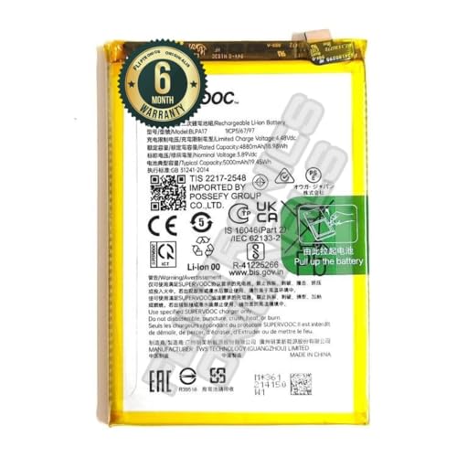 Image of BLPA17 Battery for Realme C53 RMX3760 Battery with 6 Month Warranty** (DD257)