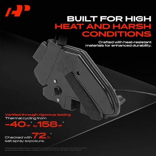 Image of A-Premium Rear Right Passenger Side Door Lock Actuator Compatible with Nissan Sentra 2013-2019, Sedan, for Model Without Intelligent Key