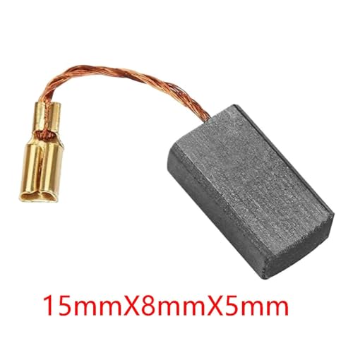 Cepillos de carbón para amoladora angular de 15x8x5 mm que optimizan la potencia del motor GWS6-100 3