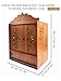 CRAFTSTRIBE Wooden Pooja Mandir for Home with Doors and Drawer – Wall Mounted Hindu Temple Modern Handmade Wooden Mandir Puja Stand for Home Pooja Cabinet Plywood Mandir
