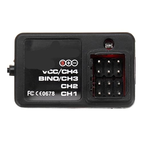 Receptor AX6S 2,4G 4CH coche RC Crawler 1/10 compatible con Q65 MN90 2