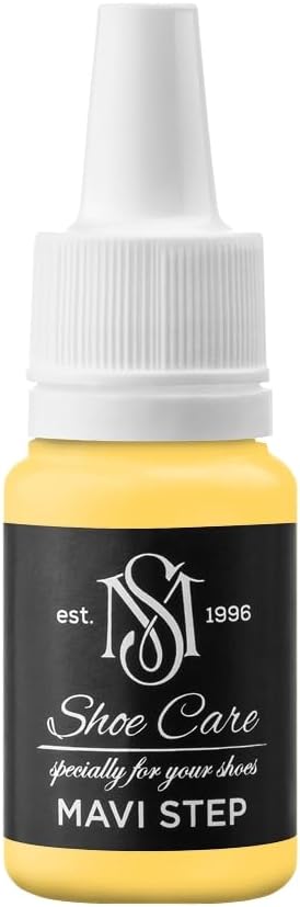 Nutritive Leather Spray - NCS S 0550-Y10R Golden Maize - Deep Conditioning & Shoe Color Restoration for Smooth Leather by MAVI STEP - 1.70 fl oz / 50 ml