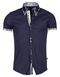 Freizeithemd CARISMA Brandneu !!! Designer Hemd CRM9068 Navy L