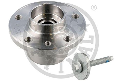 OPTIMAL Juego de cojinete de rueda 891305 Eje delantero Diámetro exterior: 136,3mm Compatible con VOLVO V70 III 135 V60 155, 157 XC60 156 S80 II 124 S60 II 134