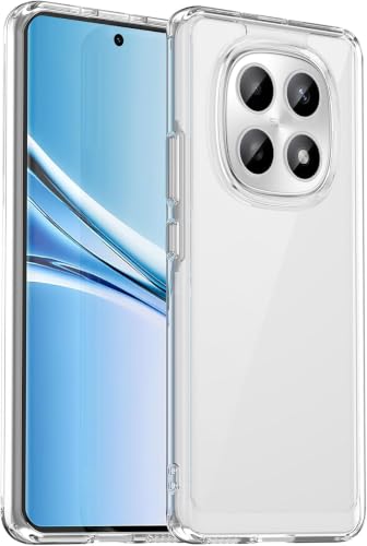 Image of REALCASE Silicone Back Cover Case, Scratch Resistant Protective Crystal Clear Transparent Shock Proof Back Cover Case for Mi Redmi Note 15 5G / Poco M8 5G