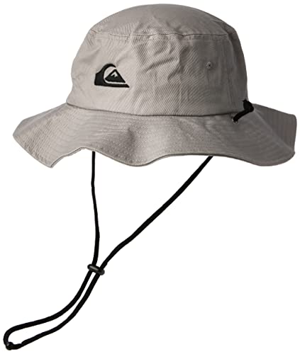 Quiksilver Mens Bushmaster Sun Protection Floppy Visor Bucket Hat, Sleet, Large Us #TOP19