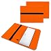 Produktbild NAUC Laptoptasche Sleeve Schutztasche Hülle für Trekstor Surfbook W1 W2 Netbook Ultrabook 14,1 Zoll Laptop Filz Case, Farben:Orange