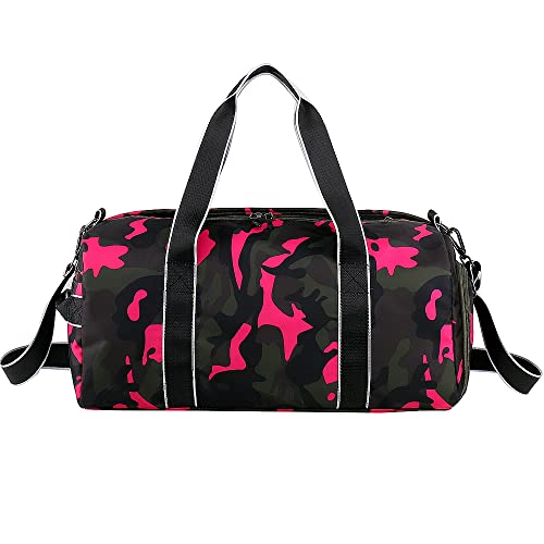Sac de voyage homme et femme avec poche étanche et style camouflage