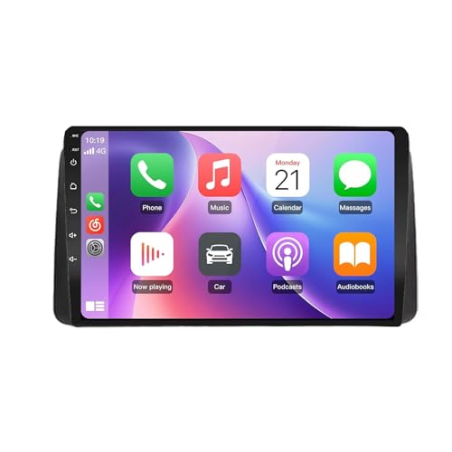 9 Pollici Touch Screen Radio con BT FM RDS DSP WiFi Dual USB Controllo del Volante AHD Android Auto Android 15 2 DIN Lettore multimediale Auto per Dodge Grand Caravan 2008-2020(Z15 8+256G)