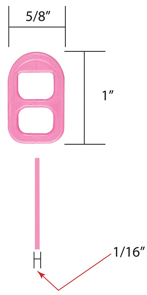 BeadTin Chocolate Plastic Soda Pop Tabs - 2oz Pack Of 135 Tabs For Jewelry Making & Crafts