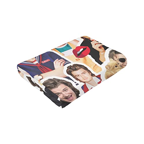 Blanket Joe Keery Steve Harrington Soft And Comfortable Warm Fleece Blanket For Sofa,Office Bed Car Camp Couch Cozy Plush Throw Blankets Beach Blankets #TOP6