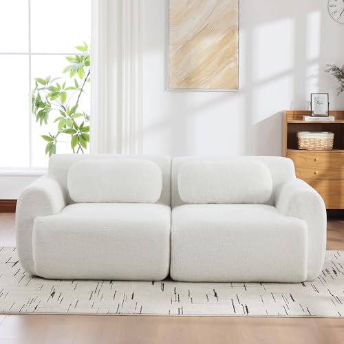 Sofá modular de chenilla sin montaje con espuma 30D de alta densidad para máxima comodidad 3