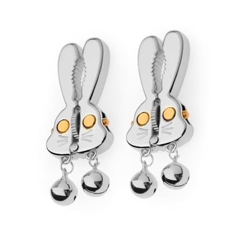 Rabbit Body Clamps Clip for Women Stainless Steel Adjustable Nipple Clamps Non-Piercing Nipple Body Faux Body Jewelry - Main Image