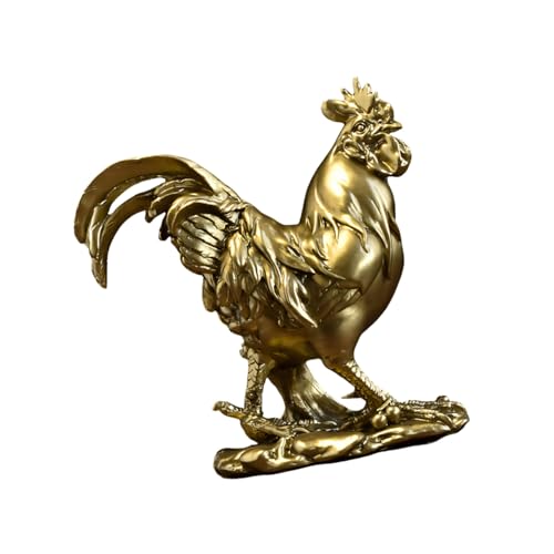 Figurine de poule en résine pour décorer votre table de salon