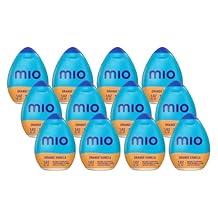 Mio Vitamins Liquid Water Enhancer, Orange Vanilla, 1.62 OZ. Pack of 12
