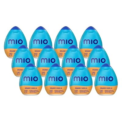 Mio Vitamins Liquid Water Enhancer, Orange Vanilla, 1.62 OZ. (Pack of 12)