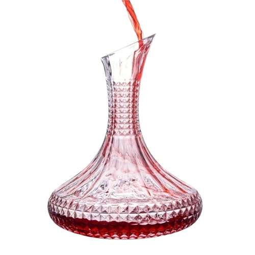AZHKJKZH Decantador Vino Decantador De Vidrio, Recipiente For Cata Vinos, Accesorios Decorativos Accesorios Bar