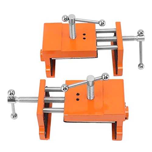 2 Abrazaderas de Aleación de Aluminio para Instalar el Marco Frontal del Gabinete con Accesorios, Kit de Fácil Instalación, 768 G, Color Naranja
