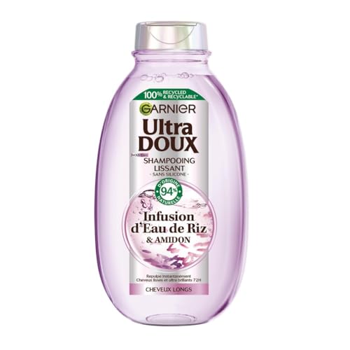 Shampoing Lissant Cheveux Longs Infusion Eau De Riz Et Amidon Ultra Doux Garnier Le Flacon De 200ml - vue 2