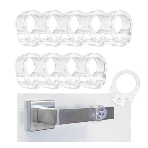 Confezione pratica e conveniente – Set da 12 pezzi per proteggere più stanze con un’unica soluzione, fermaporta maniglia perfetti per chi cerca qualità e convenienza in un solo acquisto.