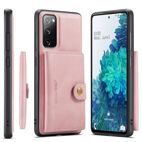 Étui portefeuille détachable Samsung S20 FE protection antichoc avec porte-carte