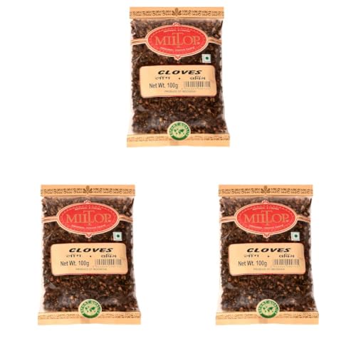 Image of Miltop Long Clove Whole Spice, 200g(pack of 6 100gm each)