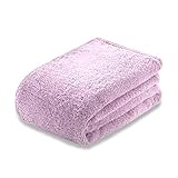 エアーかおる ダディーボーイ バスタオル半分時代（エニータイム） 日本製 今治タオル ふわふわ 吸水・速乾 綿100% ミニバスタオル・バスタオル 小さめ 約34x120cm 浅野撚糸 (アッシュピンク)