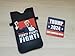 Trump 45 47 Inauguration Men Women Neoprene Phone Sleeve Pouch Case Bag with Crossbody Strap/Neck Lanyard for iPhone 16/15/14 Pro Max, 16/15/14 Plus, Samsung S24+, A54, Google Pixel 9 + One Coaster