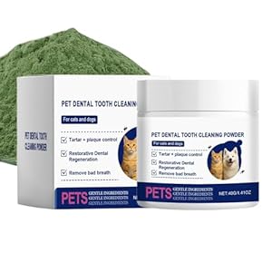 Generic Haustier Zahnreinigungspulver für Hunde und Katzen