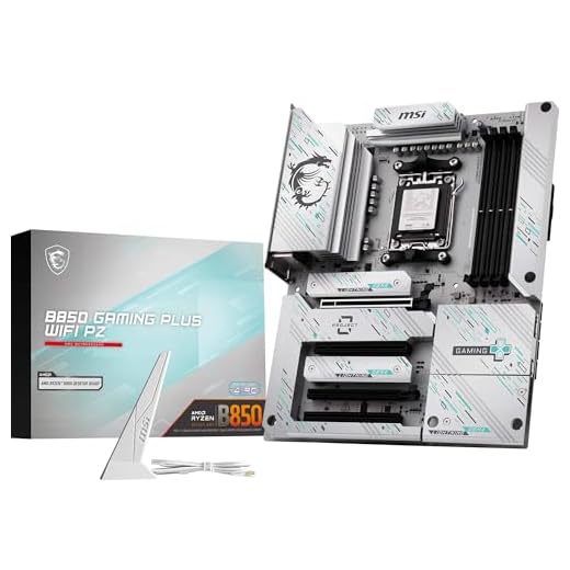 MSI B850 Gaming Plus WiFi PZ Motherboard, ATX, AM5