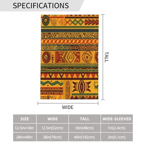 Drapeau de maison en polyester de qualité supérieure avec imprimé africain