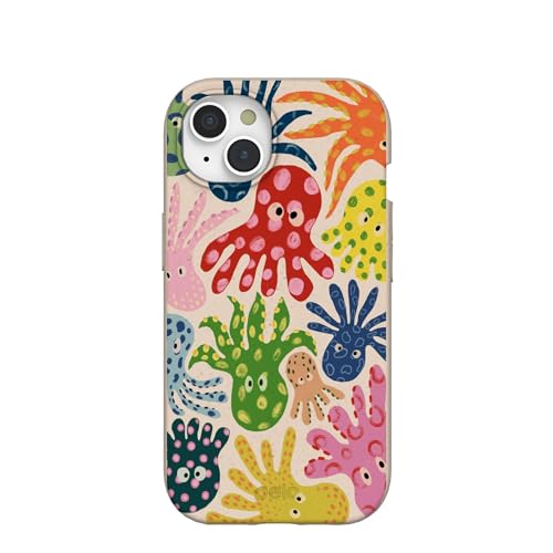 Pela | Phone Case Compatible with iPhone 15 | Limited Edition | Supports Wireless Charging | Cute Eco Friendly | Octopi - image 1