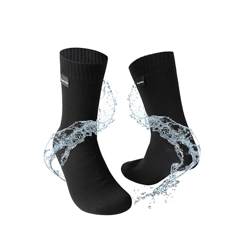 Gash Hao Waterproof Socks Men Women Hiking Crew Socks Suitable