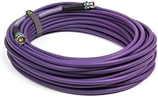 Emelec VíasCom EQ234/400-40m Video Connection 4K-UHD 12G-SDI (0.76/3.40/6.00) with BNC 4K-UHD - Multi-Row Conductor - Violet - Flexible PVC