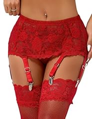 1 - Red Garter Belt （ No Socks ）